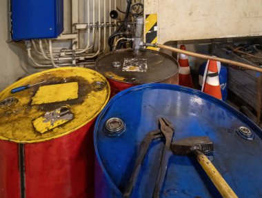 200 litre çelik tank, 200 litre petrol tankı..