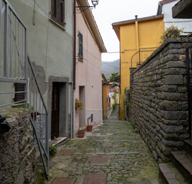 Biassa köyü yakınındaki Spezzia (Liguria İtalya).