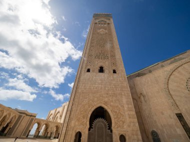 Hasan II Camii, Kazablanka, Fas 2023. Fas 'taki en büyük cami..