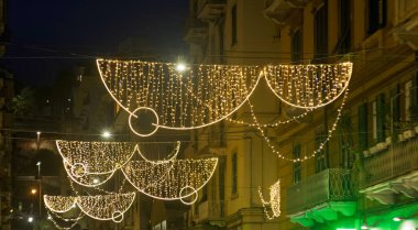 La spezia, İtalya 'da Noel süslemesi