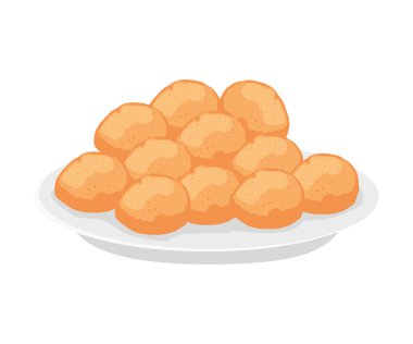 Falafel geleneksel Müslüman yemek ikonu