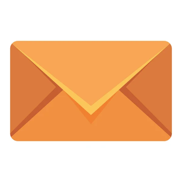 Envelope Correio Serviço Postal Ícone — Vetor de Stock