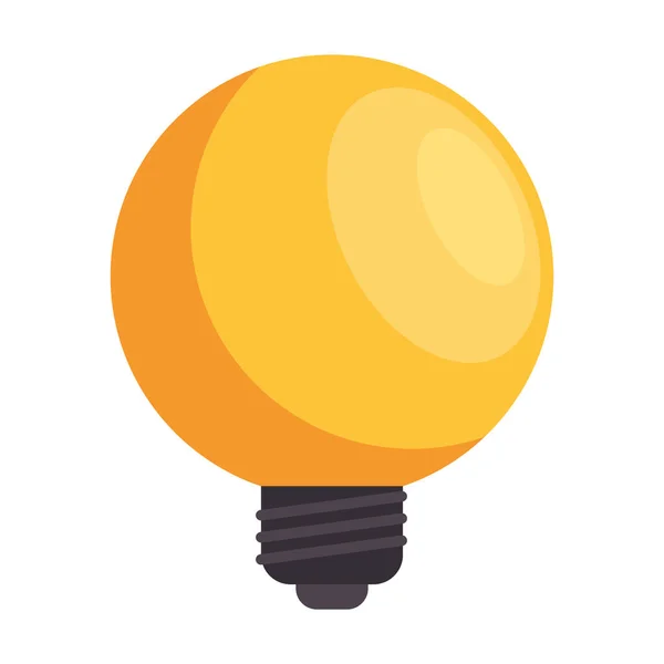 Bulb Light Energy Power Icon — стоковый вектор