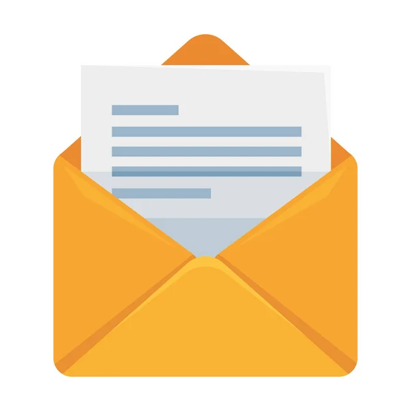 Envelop Mail Verzenden Posticoon — Stockvector