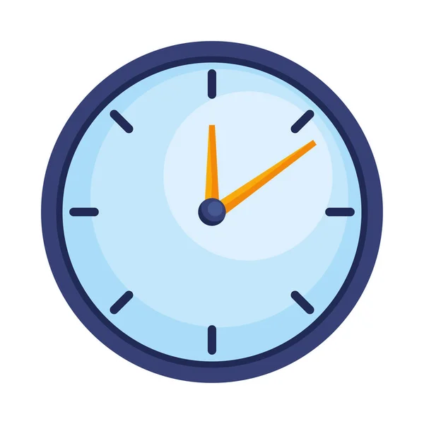 Reloj Tiempo Icono Aislado — Vector de stock