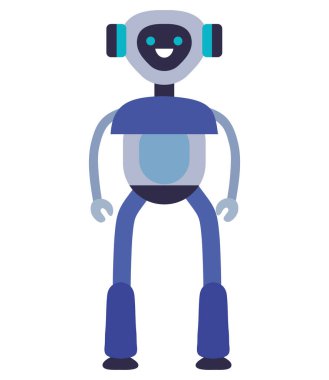 ai robot fütürist teknoloji karakteri