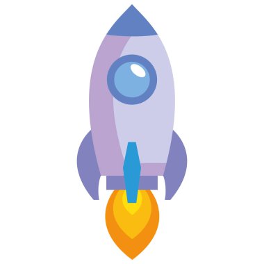 roket fırlatma simgesini başlat