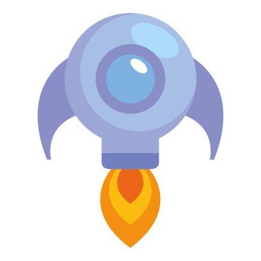 roket ampul fırlatma simgesini başlat