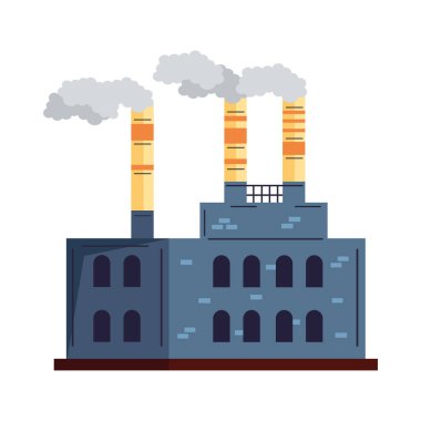 Bacalı gri sanayi binası