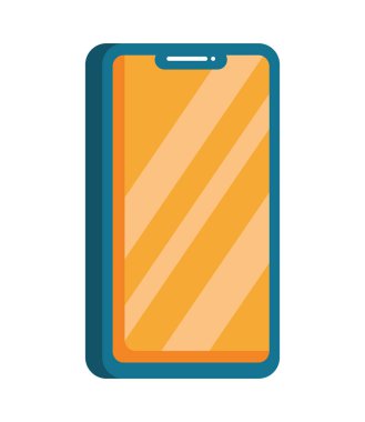 akıllı telefon aygıtı teknolojisi izole edilmiş simge