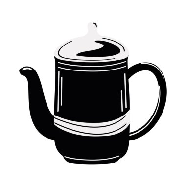 coffee teapot utensil drink icon