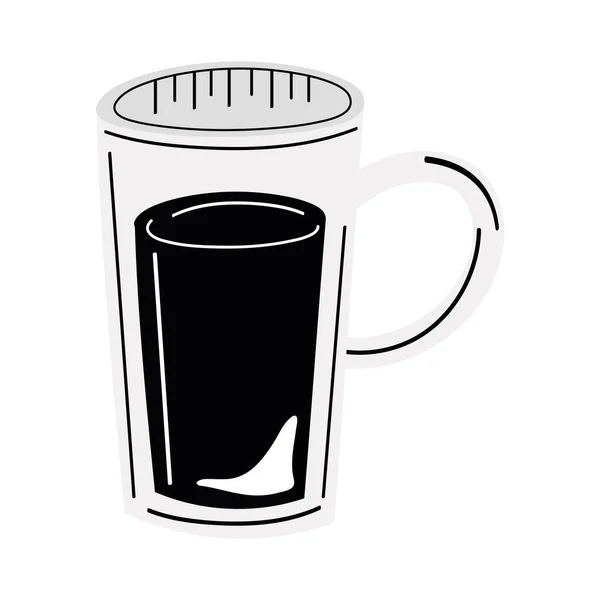 Coffee Drink Jar Icon — ストックベクタ