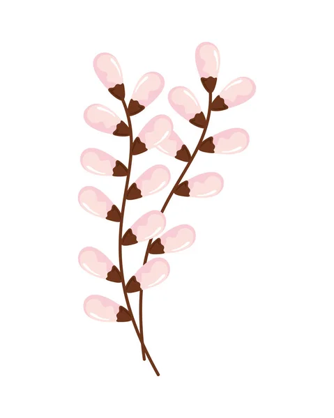 Bloemen Tuin Plant Natuur Icoon — Stockvector