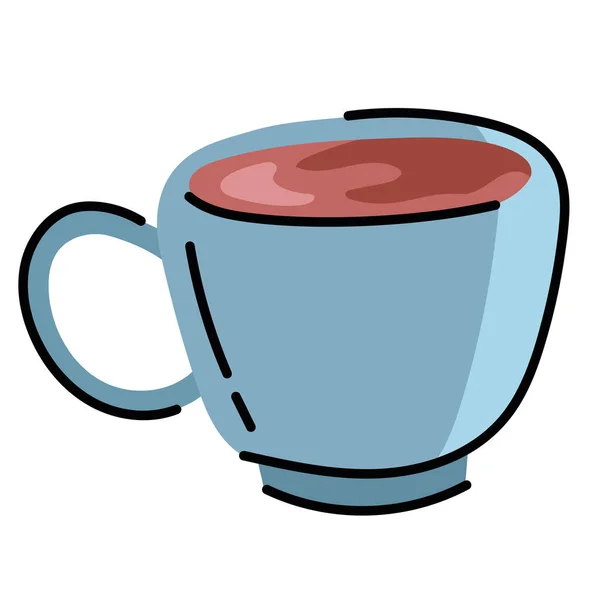 Кофе Керамические Чашки Напиток Значок — стоковый вектор
