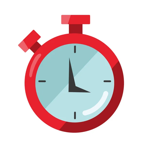 Chronometer Timer Horloge Pictogram — Stockvector