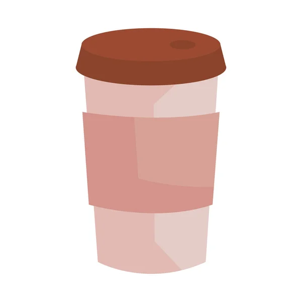 Bort Kaffekannan Ikon — Stock vektor