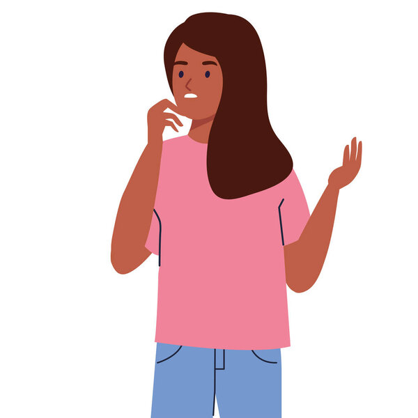 женщина со стрессовым характером