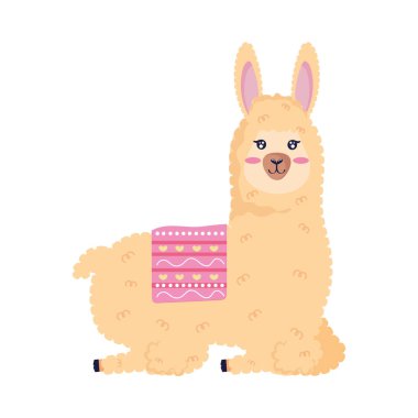 Pembe halı karakteri olan lama