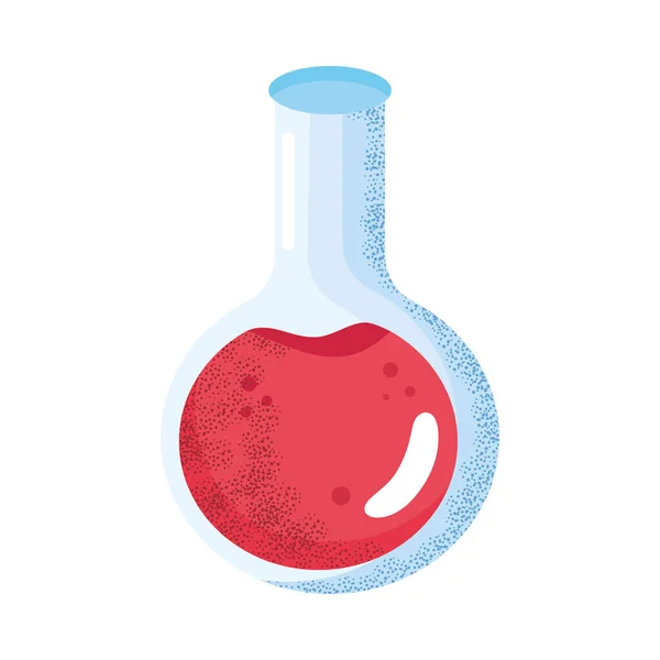 Sıvı Simgeli Laboratuvar Şişesi — Stok Vektör