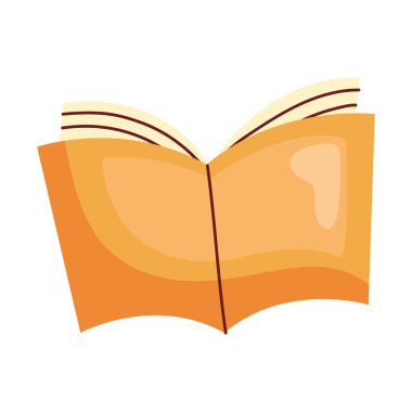 metin kitap kütüphane izole simgesi