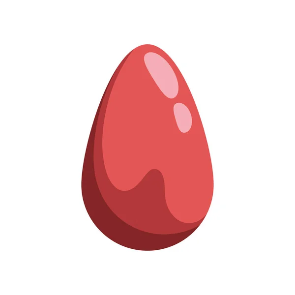 Rotes Zäpfchen Für Weibliche Medizin — Stockvektor