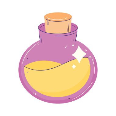 sihirli iksir ezoterik bilim simgesi