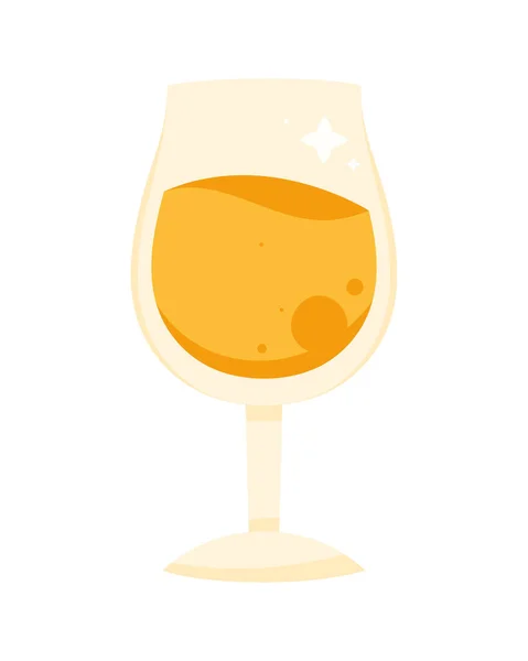 Champagne Cup Drink Celebration Icon — Vettoriale Stock