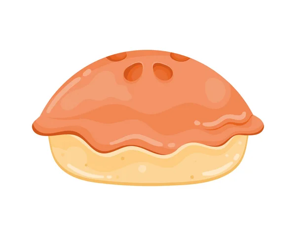 Sweet Pie Pastry Product Icon — Stock Vector