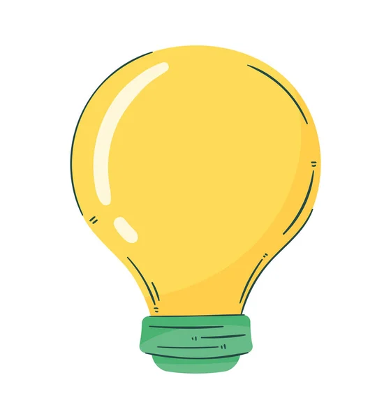 Bulb Light Energy Power Icon — ストックベクタ