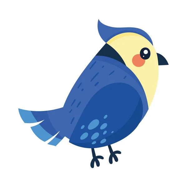 Petite Avale Oiseau Animal Icône — Image vectorielle