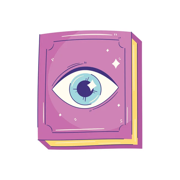 Kniha Ikonou Oční Esoteriky — Stockový vektor