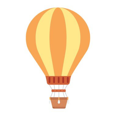 balon sıcak seyahat simgesi