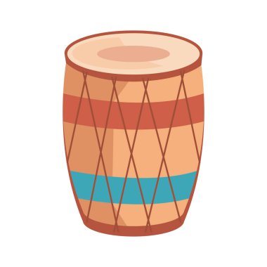 davul tropikal enstrüman müzik simgesi