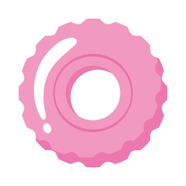 pink gear cog setting machine icon
