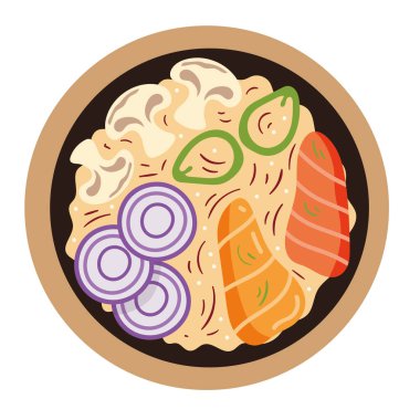 galbitang Kore geleneksel yemek ikonu