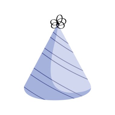 Leylak partisi şapka aksesuar simgesi