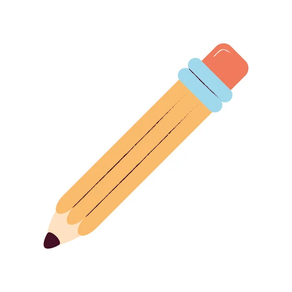 Crayon Graphite Offre Éducation Icône — Image vectorielle