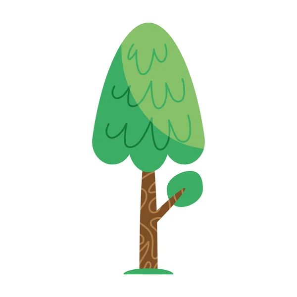 Árvore Planta Floresta Natureza Ícone — Vetor de Stock