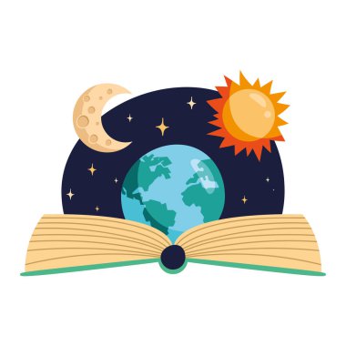 Uzay sahneli kitap hikayesi