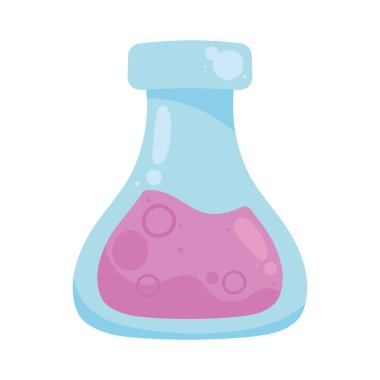 tüp test matarası laboratuvar simgesi