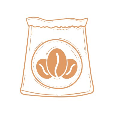 Poşet şeklinde kahve.