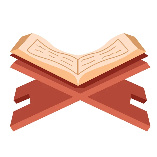 Sacred Book Stand Icon — Stock Vector