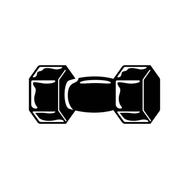 dambıl spor aletleri izole edilmiş simge