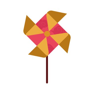 Asya dönen hava oyuncağı simgesi