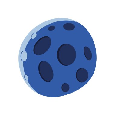 blue planet space outer icon