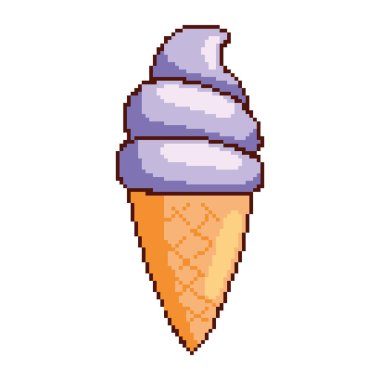 dondurma tatlı ürün pixelated