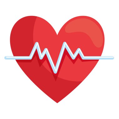 Kalp atışı simgesi olan kalp atışları