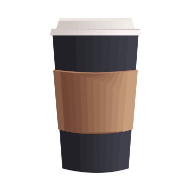 take away pot mockup icon