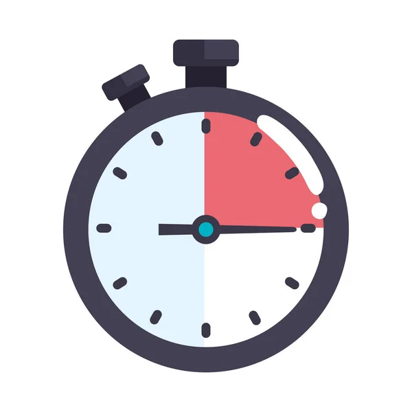 Compteur Chronomètre Compteur Horloge Icône — Image vectorielle