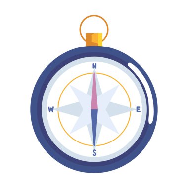 Pusula Kılavuzu aygıtı izole simgesi